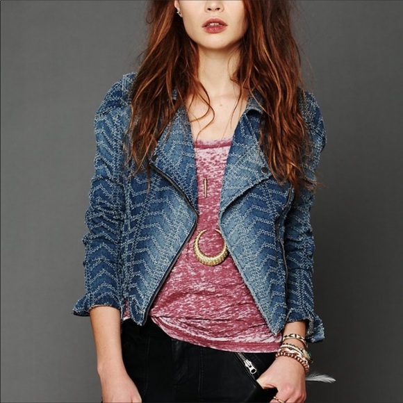 Free People Jackets & Blazers - Free People “We The Free” Denim Jacket!